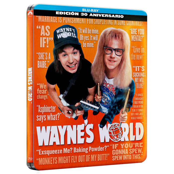Pelicula Wayne'S World ¡Qué Desparrame! (Steelbook) - Bd Blu-Ray
