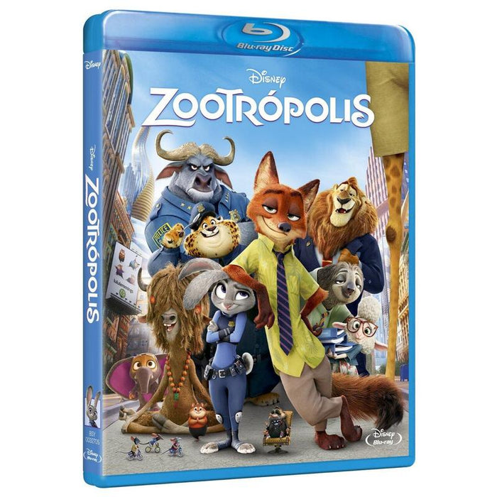 Pelicula Zootrópolis Blu-Ray