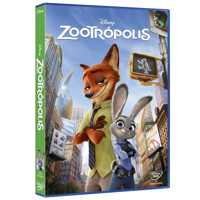 Pelicula Zootrópolis Dvd