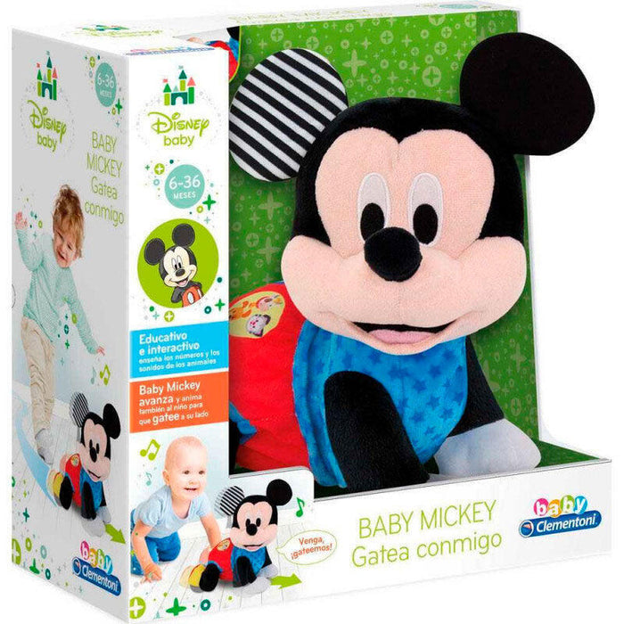 Peluche Baby Mickey Gateos Disney Espaã±Ol