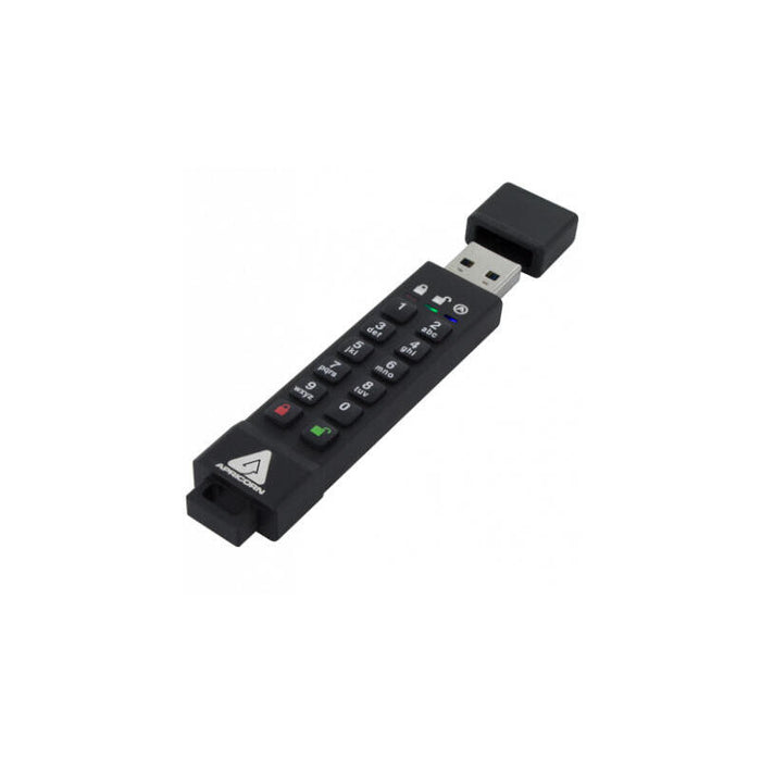 Pendrive Apricorn Usb 3.0 64gb Securekey 3z, 256bit Aes, Ip57,