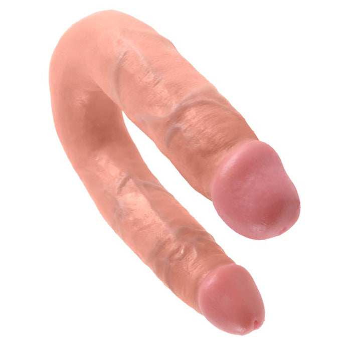 King Cock Pene Doble Penetración Medio 5,5 - Color Natural