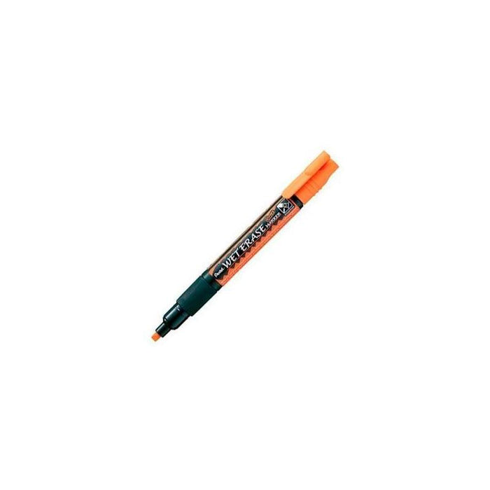 Pentel Wet Erase Marcador Tiza Líquida Naranja Caja -12u-
