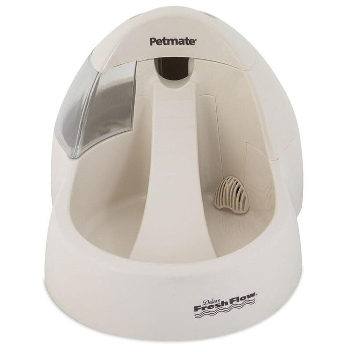 Petmate Bebedero Automático Fresh Flow Deluxe Crema 3l