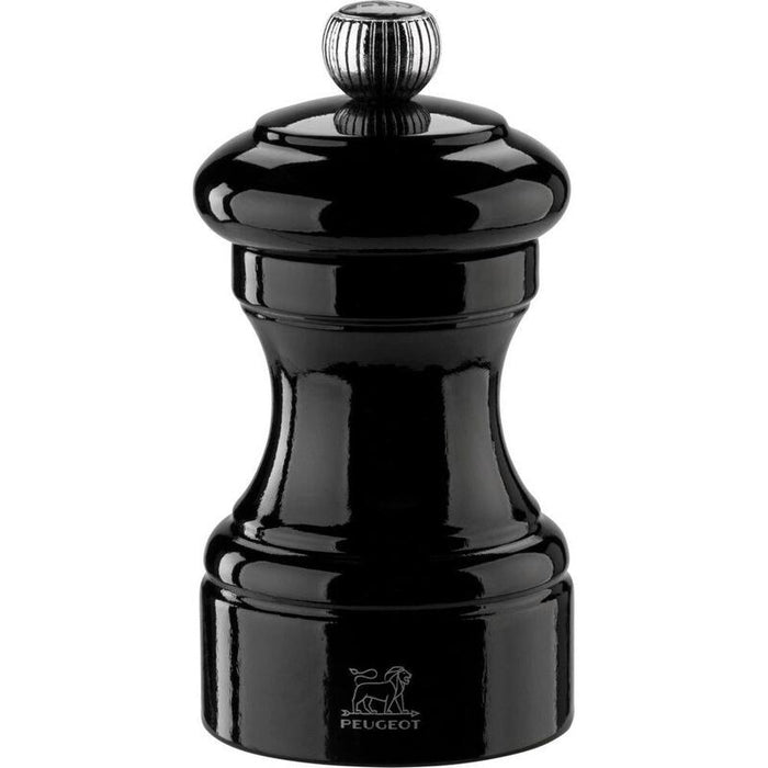 Peugeot Bistro Pfeffermühle 10 Cm Schwarz Lackiertes Holz