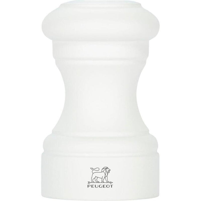 Peugeot Bistro Salzstreuer Buchenholz Weiss Matt 9 Cm