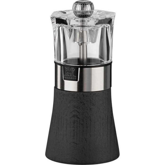 Peugeot Oslo Salzmühle  12 Cm Graphit Holz, Edelstahl, Acryl