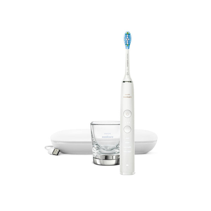 Philips Diamondclean Cepillo De Dientes Elã©Ctrico Hx9911/27 Recargable, Para Adultos, Nãºmero De Cabezales De Cepillo Incluidos 1, Nãºmero De Modos De Cepillado De Dientes 4, Tecnologã­A Sã³nica, Blanco