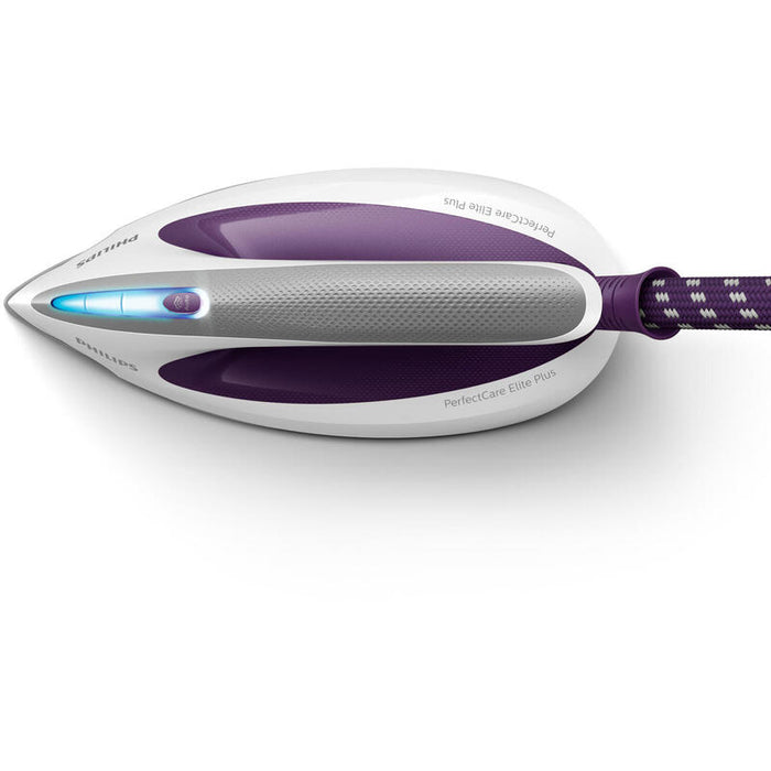 Philips Gc9660/30 Estación Plancha Al Vapor 2700 W 1,8 L Suela De T-Ionicglide Púrpura, Blanco