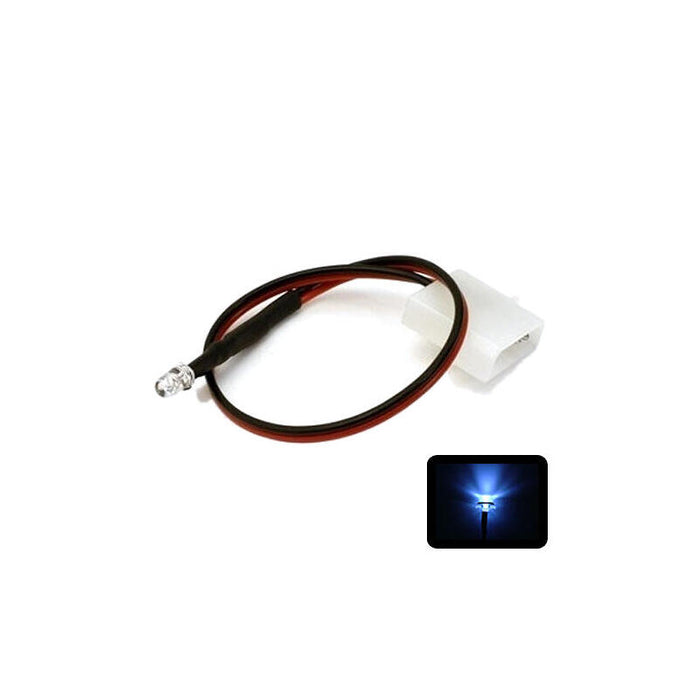 Phobya Led 5mm. Ultrahell Blanco