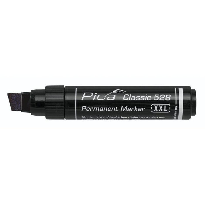 Pica Permanentmarker 4-12mm, Wedge Tip, Black