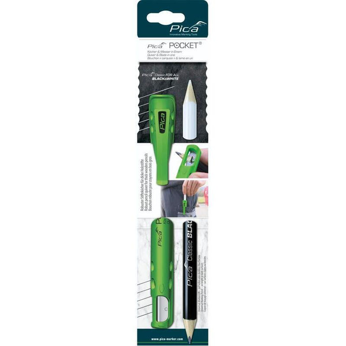 Pica Pocket With 1 For All Black & White