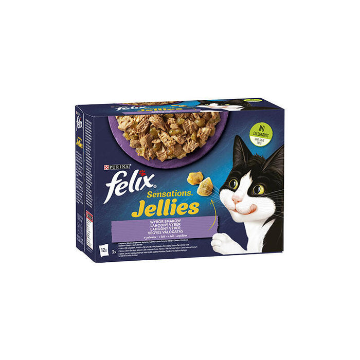 Pienso Felix Sensations Pavo Caballa Cordero 12x85g