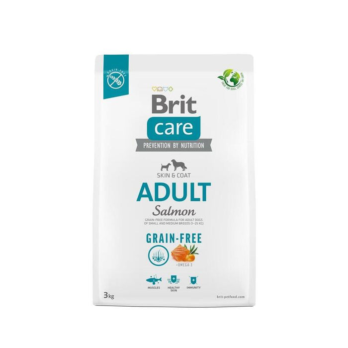 Pienso Para Perros Adultos - Brit Care Grain-Free Adult Salmon - 3 Kg