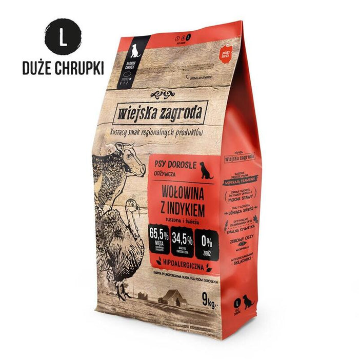 Pienso Para Perros Country Farm Ternera Con Pavo L  - 9kg