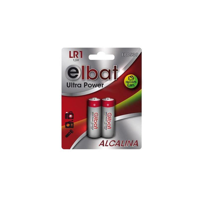 Pilas  Elbat Pack 2  Alcalinas Lr1 - Varios