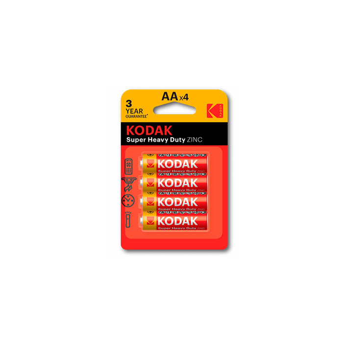 Pilas Kodak Ehd Aa Lr6 Pack 4 Extra Heavy Duty