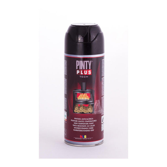 Pintura En Spray Pintyplus Tech 520cc Anticalórica Negro A104
