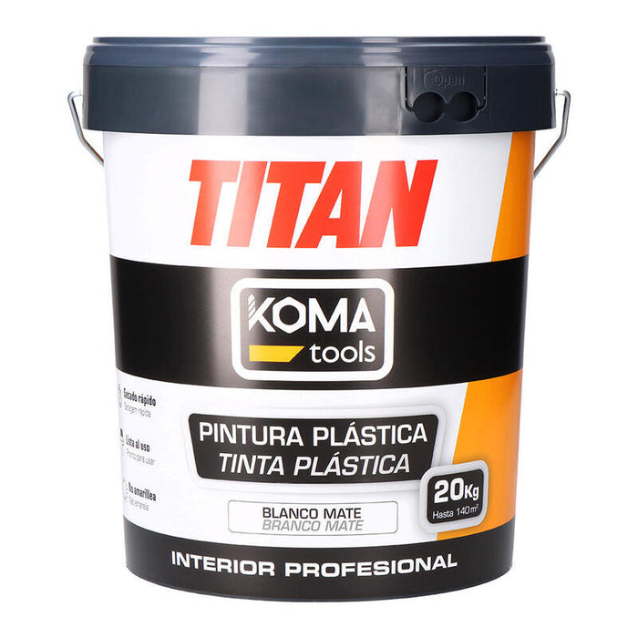 Pintura Plástica Interior Blanca 20 Kg