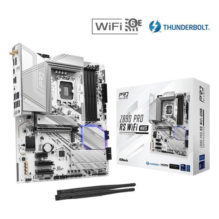 Placa Base Asrock Z890 Pro Rs Wifi Blanca