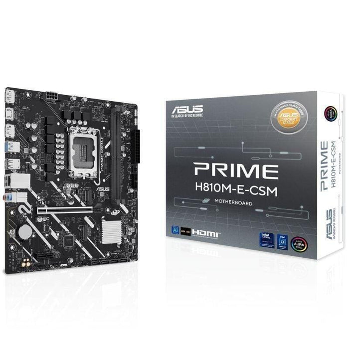 Placa Base Asus Prime H810m-E-Csm Socket 1851 Ddr5 Pcie 4.0 Micro Atx