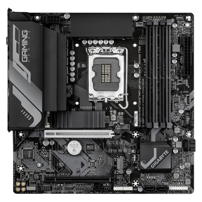 Placa Base B760m Gaming X Ddr4 Gen5 Gigabyte Lga1700 / B760 / Ddr4 4xdimm / Hdmi X1 / Dp X1 / Matx