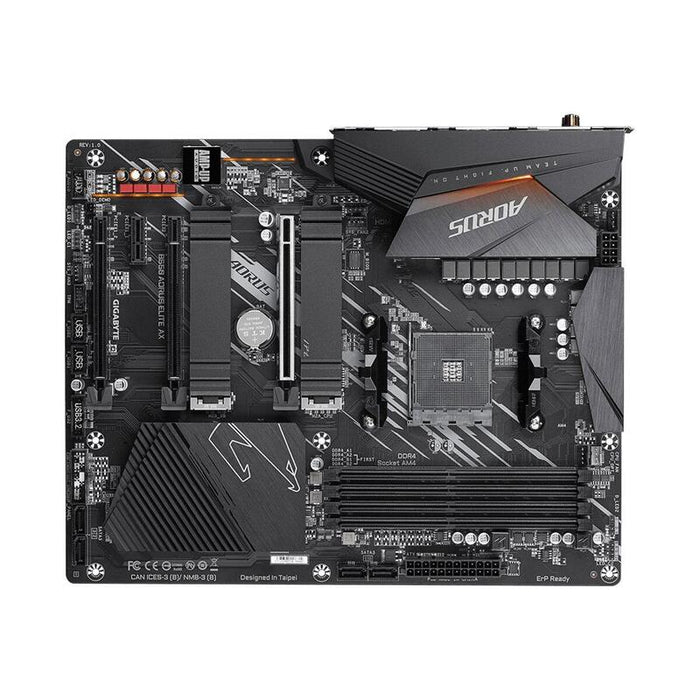 Placa Base Gigabyte B550 Aorus Elite Ax Am4 Ddr4 2xm.2 4xsata Hdmi Atx Mb