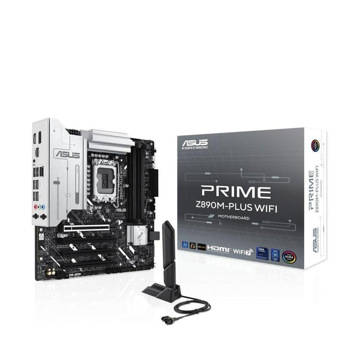 Placa Base Lga 1851 Prime Z890m-Plus Wifi 4ddr5 Tb4/Dp Matx /90mb1j80-M0eay0