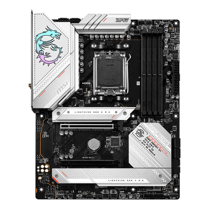Placa Base Msi Mpg B650 Edge Wifi Amd Socket Am5 Ddr5 Up To 128gb 2xpcie X16 6xsata Atx
