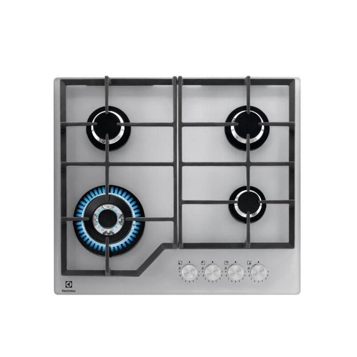 Placa De Gas Electrolux Kgg753753k 4 Quemadores, Negra