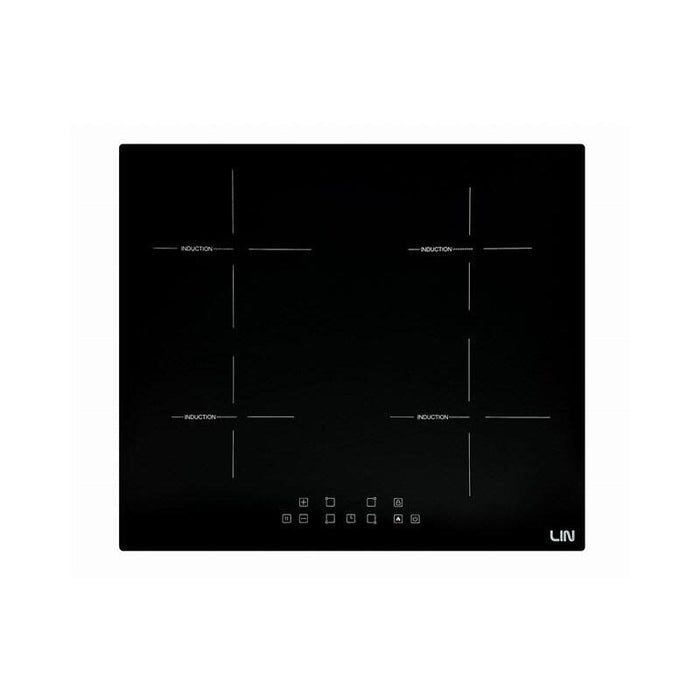 Placa De Inducción Li-A23511 4 Zonas 7400 W Negro