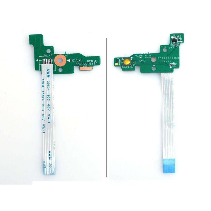 Placa Del Botón De Encendido Con Cable Para Hp G4-2000 G6-2000 G7-2000 Da0r33pb6e0
