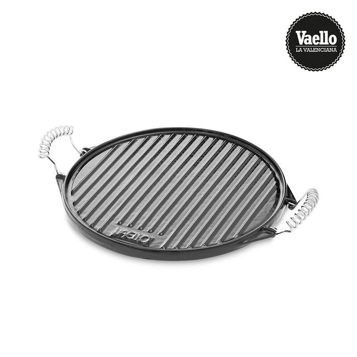 Plancha Hierro Esmaltado Redonda Ø32cm. Vaello