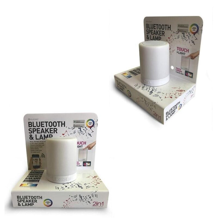 Platinet Expositor Pdlsb01 Lampara Led + Altavoz Bluetooth