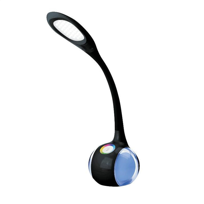 Platinet Lampara Led Bola Color 7w 5500k 260lm Negro