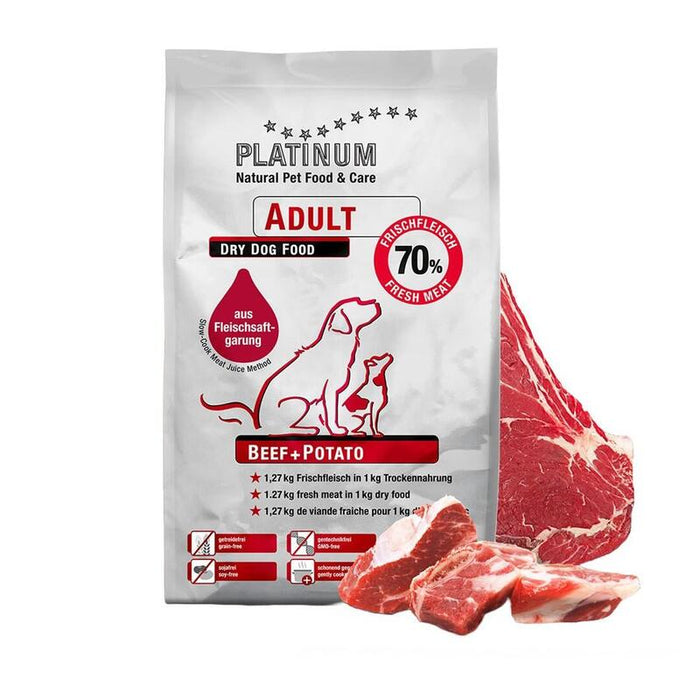 Platinum Beef Potato 15kg, Alimento Seco Para Perros