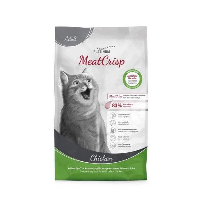 Platinum Meatcrisp Adult Chicken - Comida Seca Para Gatos - 1,5kg