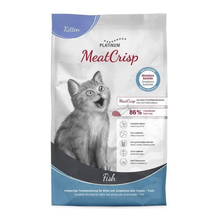 Platinum Meatcrisp Kitten Fish - Comida Seca Para Gatos - 3kg