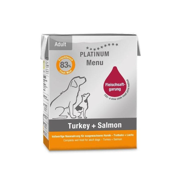 Platinum Menu Adult Iberico+Turkey - Comida Húmeda Para Perros - 185g