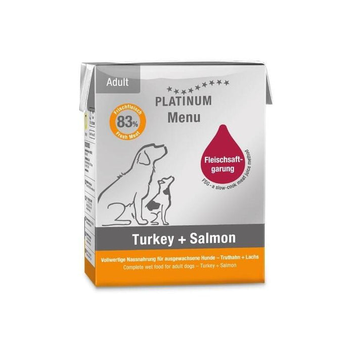 Platinum Menu Adult Iberico+Turkey - Comida Húmeda Para Perros - 375g
