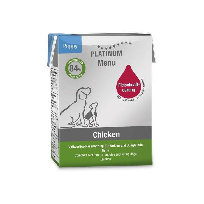 Platinum Menu Puppy Chicken - Comida Húmeda Para Perros - 185g