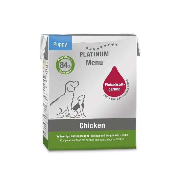 Platinum Menu Puppy Chicken - Comida Húmeda Para Perros - 375g