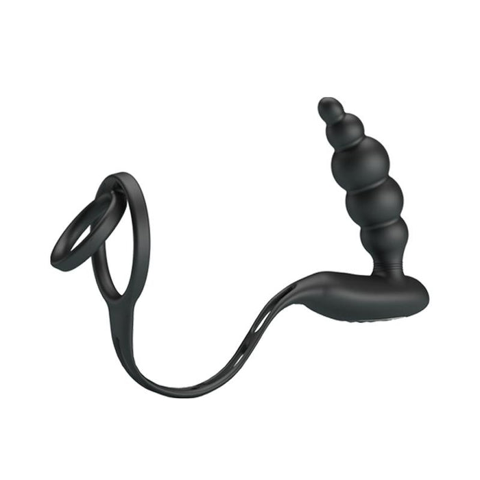 Plug Anal Con Anillo Para El Pene Con Vibración