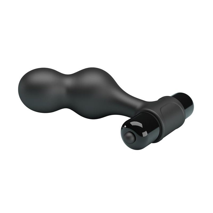 Mr Play - Plug Anal Vibrador De Silicona Negro
