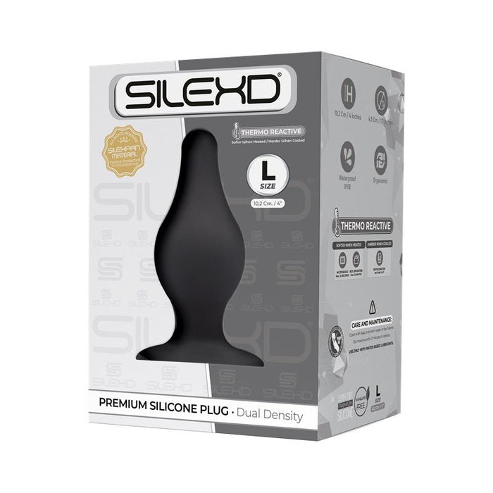 Silexd - Modelo 2 Plug Anal Silicona Premium Silexpan Premium Termorreactivo Talla L