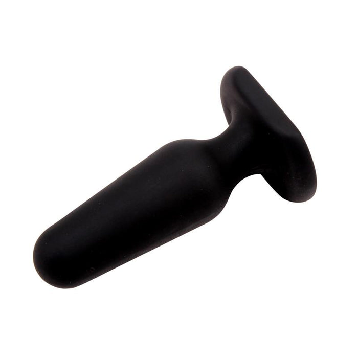 Plug Anal Silicona 7.5 X 2.5 Cm Negro