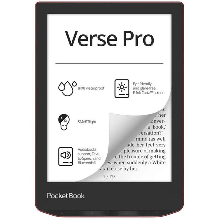 Pocketbook Verse Pro Rojo Pasión