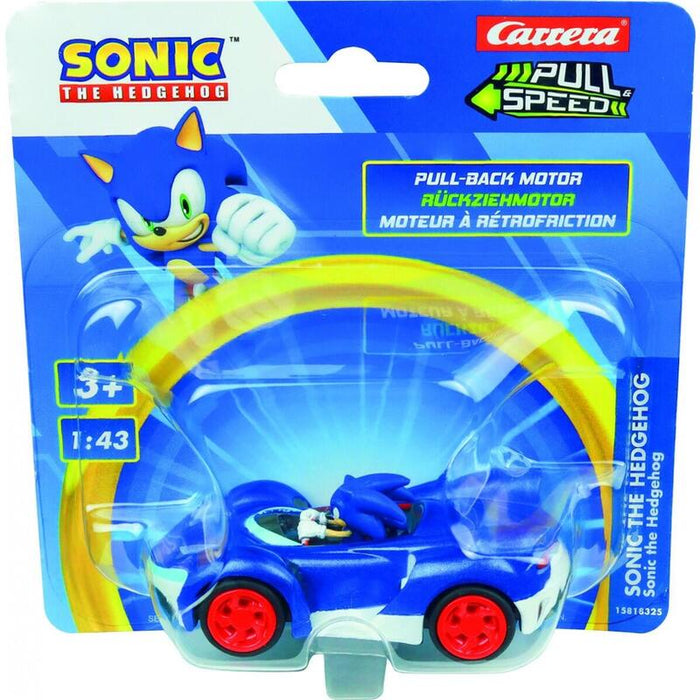 Pojazd Pull & Speed (Pull-Back) Sonic - Team Sonic Racing