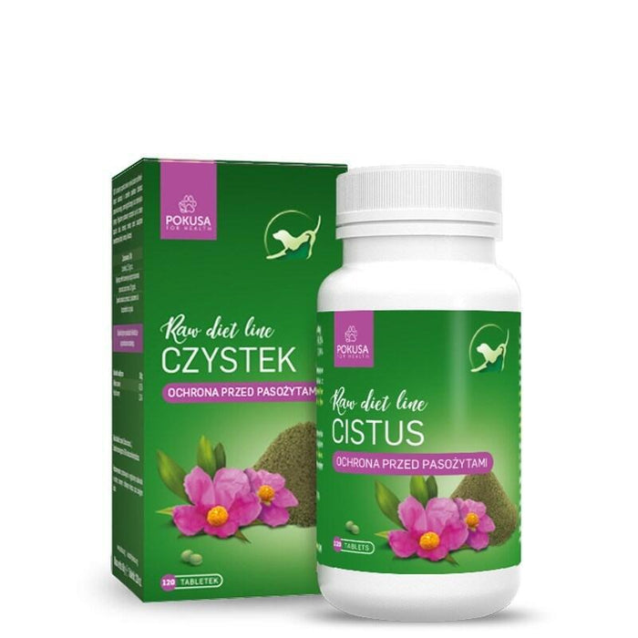 Pokusa Raw Diet Line Cistus 120 Tab