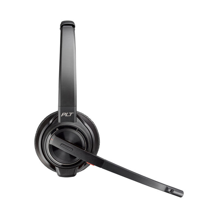 Poly Savi 8220 Auriculares Inalámbrico Diadema Oficina/Centro De Llamadas Bluetooth Base De Carga Negro